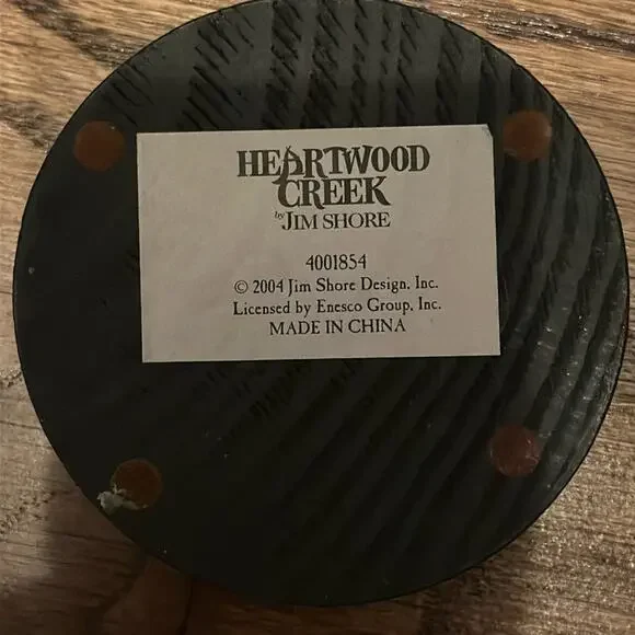 Heartwood Creek Jim Shore Design-Spring Flower Egg with Stand - Picture 3 of 3